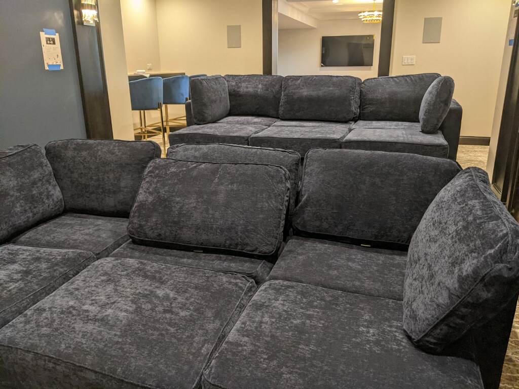 Lovesac couch assembly professional installation Chicago
